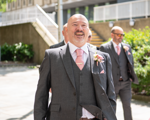 Grooms scrub up well