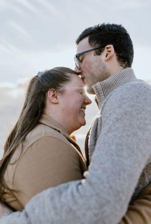 Peggy's Cove couple's session, Halifax, Nova Scotia Canada - Charlotte Buckle Photography