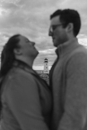 Peggy's Cove couple's session, Halifax, Nova Scotia Canada - Charlotte Buckle Photography