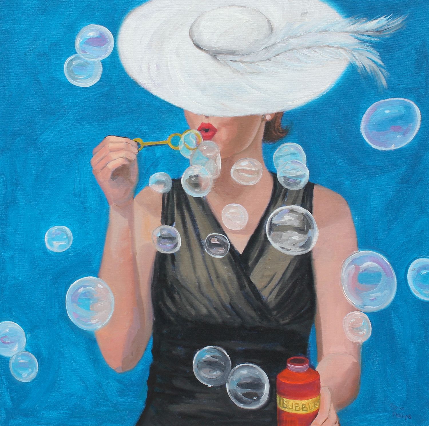 Portraits and empowering images of strong and feminine women