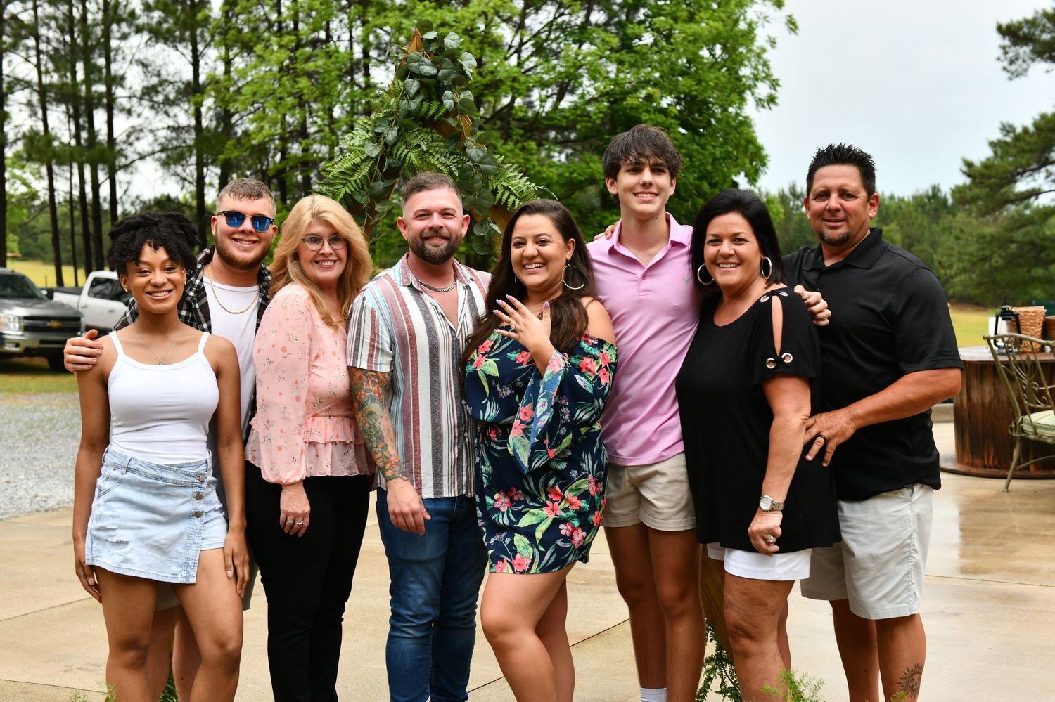 Surprise engagement at Georgia wedding venue