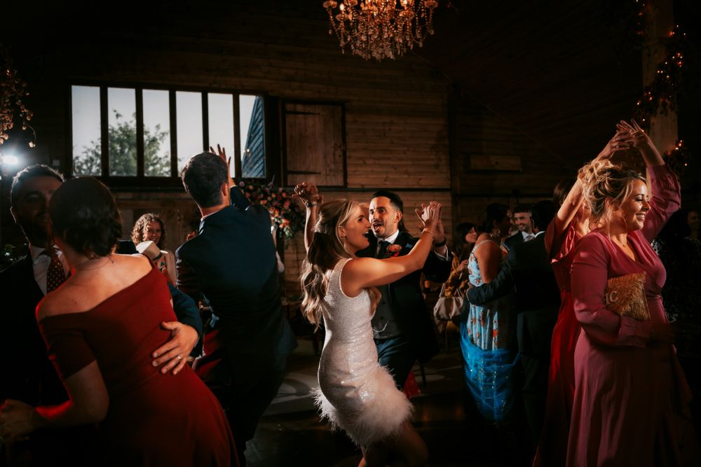 wedding photography the first dance by Rose and Rainbow Photography