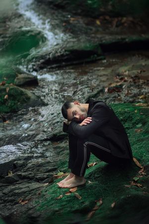 Puerto Rico Photographer. Albert Ray Photo. Rainforest Photoshoot. Male Portraits. Editorial Photoshoot. Male Shots. El Yunque. LGBTQ Photos