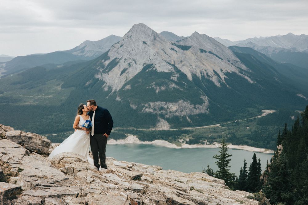VNDRDOG Media Shekinah and Sean Wedding Photoshoot Kananaskis Alberta