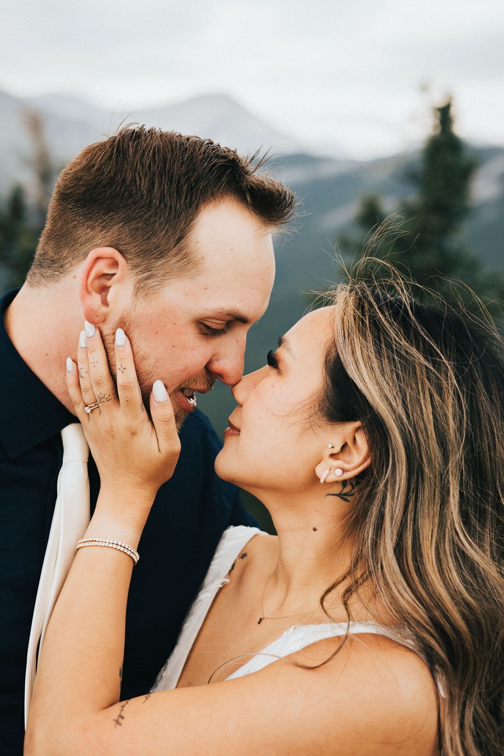 VNDRDOG Media Shekinah and Sean Wedding Photoshoot Kananaskis Alberta