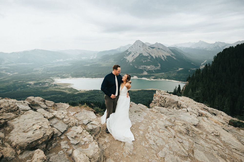VNDRDOG Media Shekinah and Sean Wedding Photoshoot Kananaskis Alberta