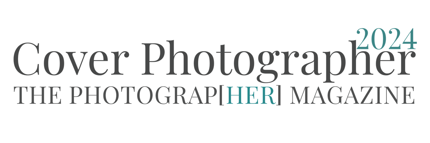 Cover Photographer magazine logo in gray and teal text with 2024 year designation.