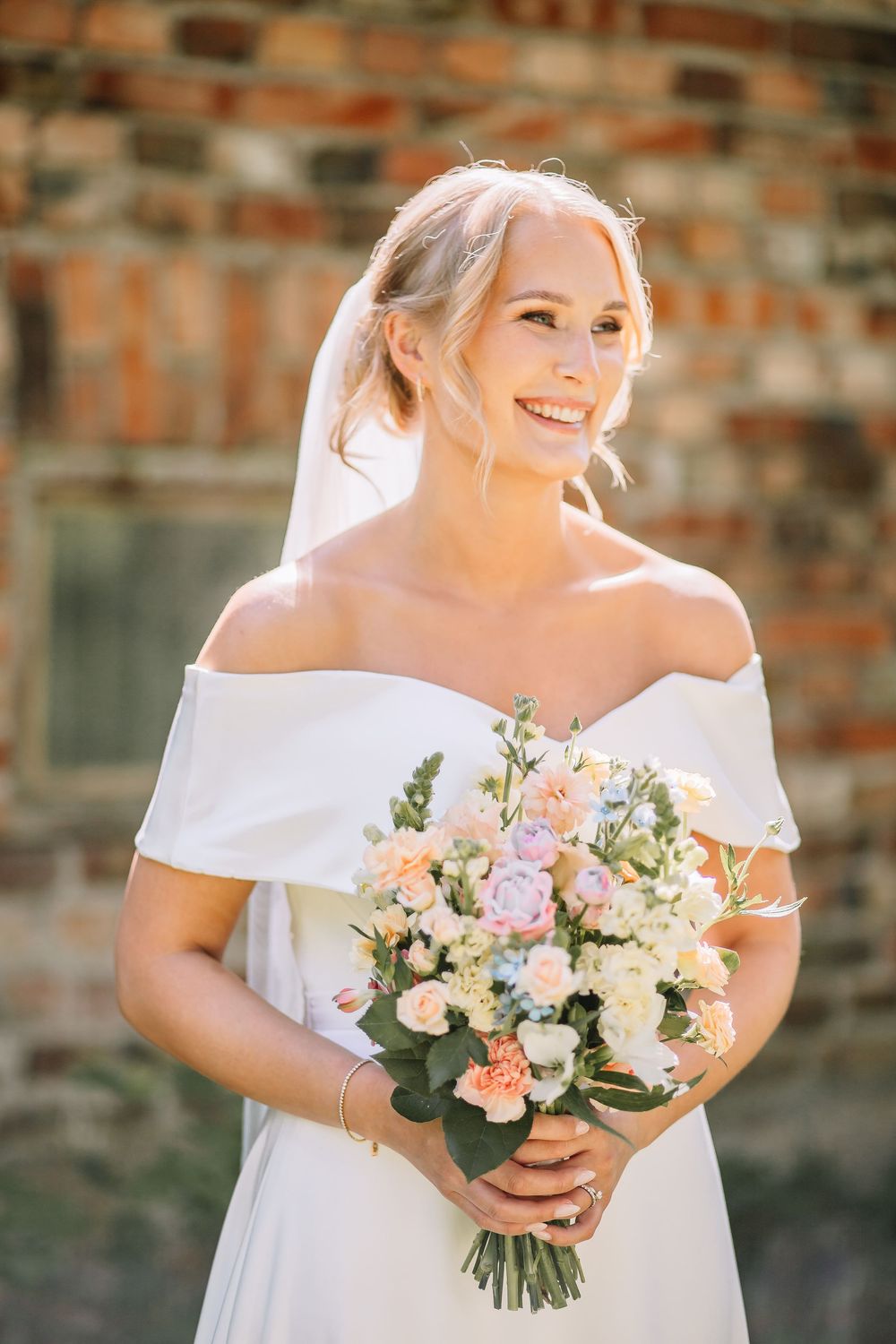 Bröllopsfotografering, brud, porträtt