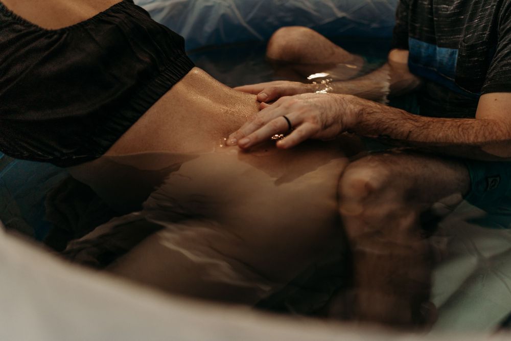 Water birth in San Antonio Texas birth