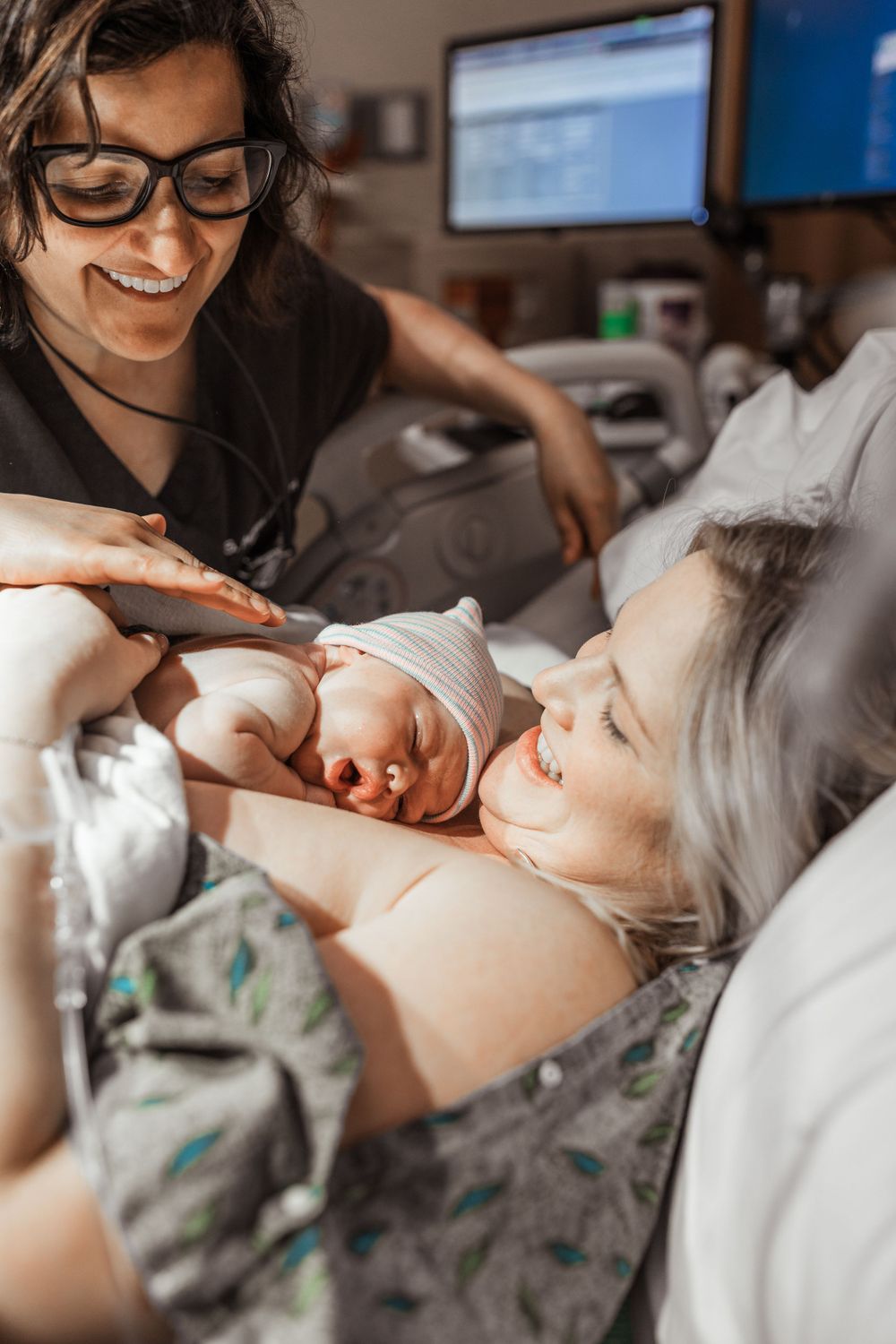 Labor and delivery photography in San Antonio