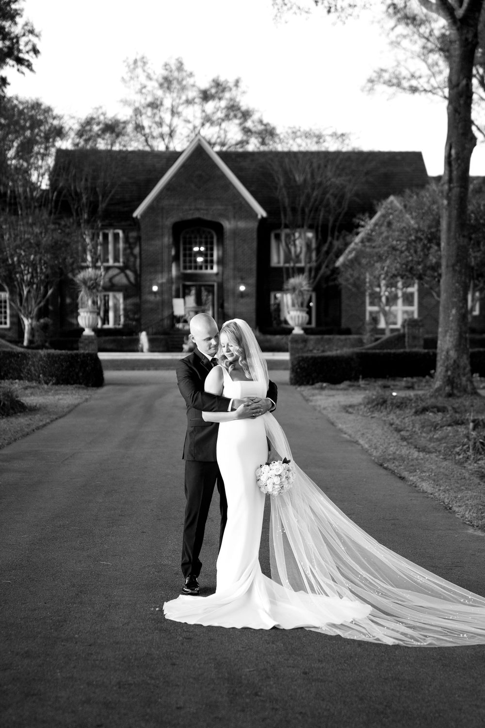 Britton Manor NC Wedding Couples Portraits