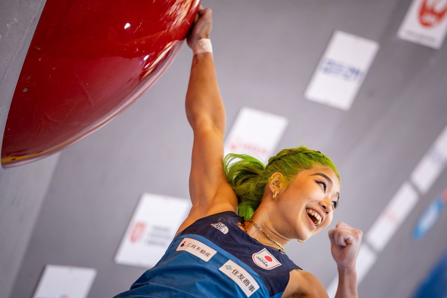 Sport climbing competition - photo by Jan Virt, Official World Climbing photographer