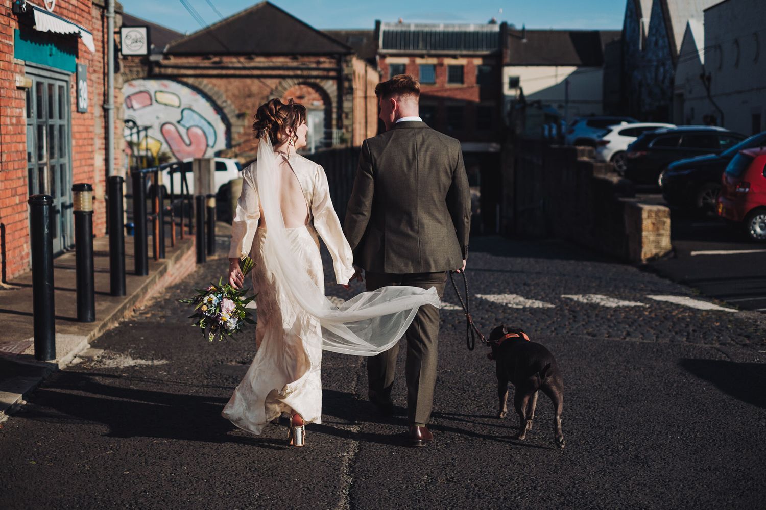 Documentary candid Wedding Photography. Ouseburn wedding photographer