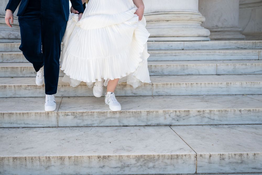 Jefferson Memorial Elopement Washington DC LGBTQ Photographer