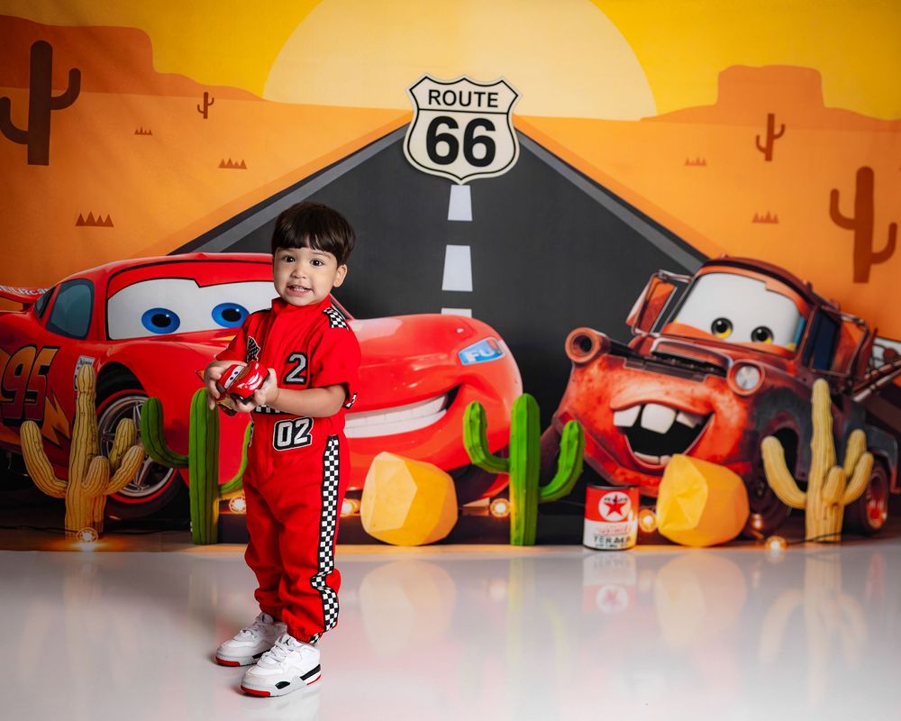 Cars toddler photoshoot