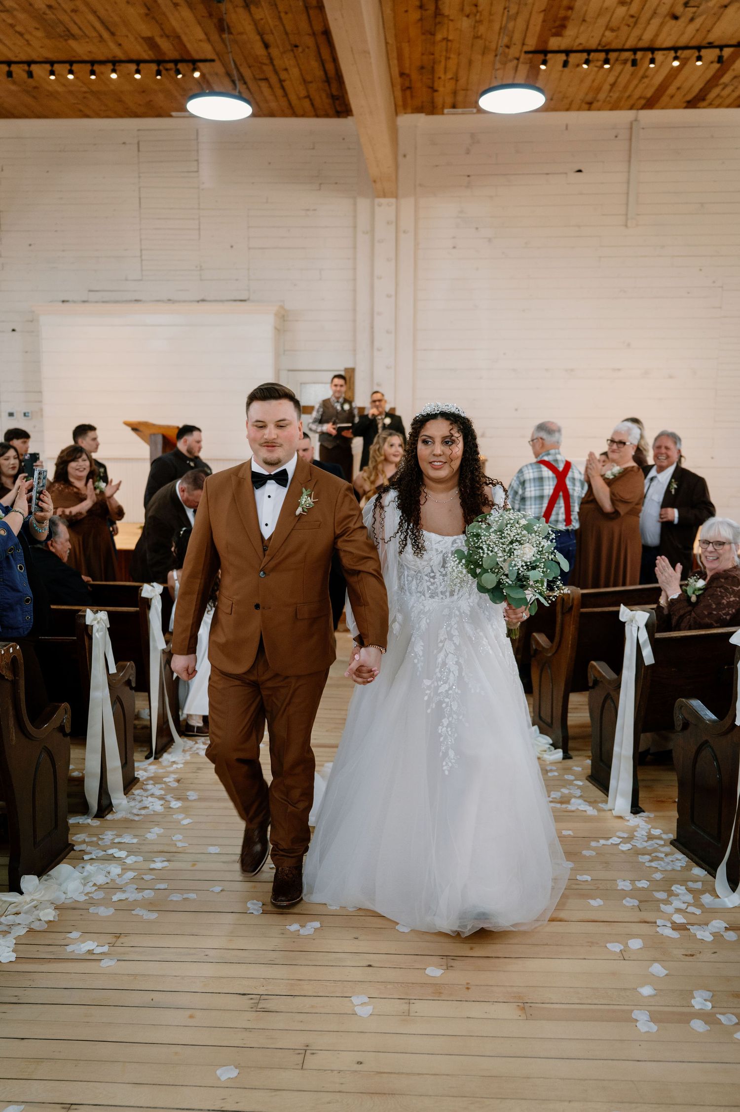 Traditional Catholic wedding ceremony at The Scotsman in Dayton, WA