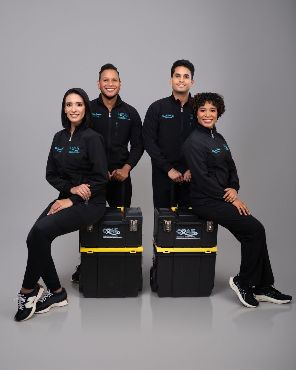 Sesión fotográfica en estudio de anestesiología en República Dominicana