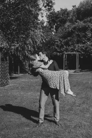 Cotswolds proposal photography near Arlington Row.