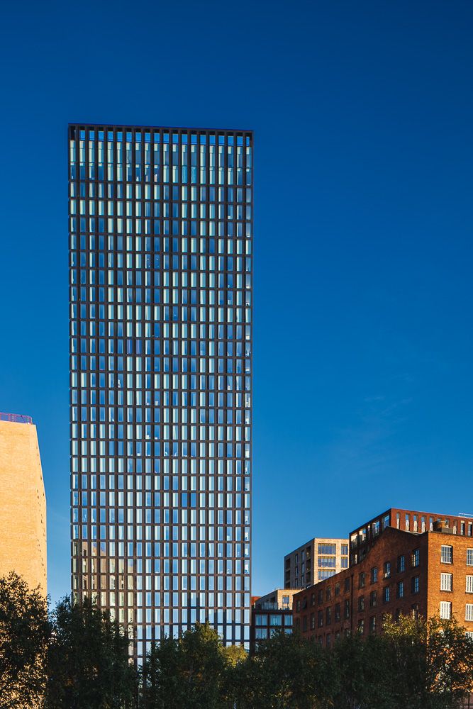 One Port St Manchester tower side elevation