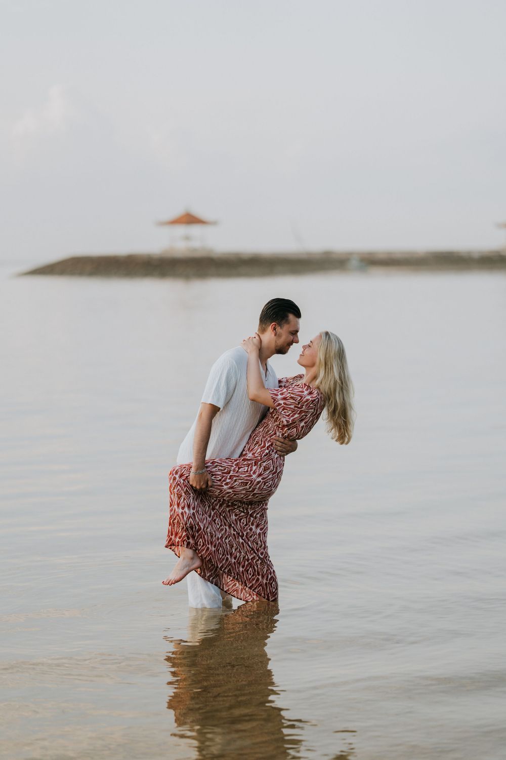 Natural couple photography at Karang Beach Sanur