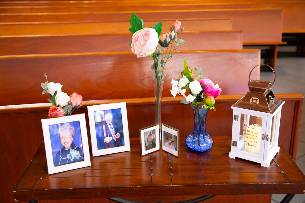 Editorial style wedding photography at St Paul's Catholic Church, Tampa, Florida.