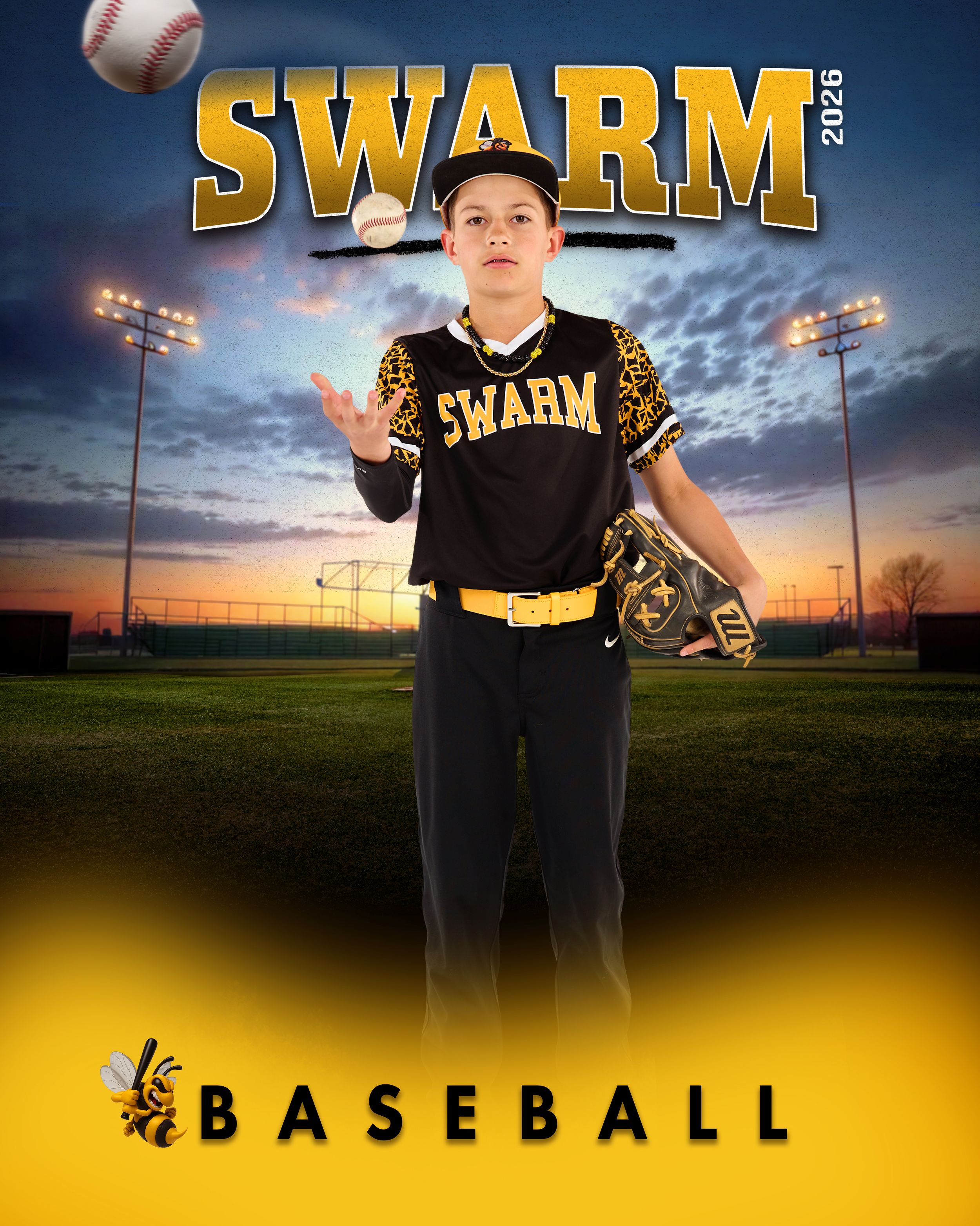 Dramatic Utah Sport Photographer team Baseball SWARM Action Photos  West Jordan, Utah