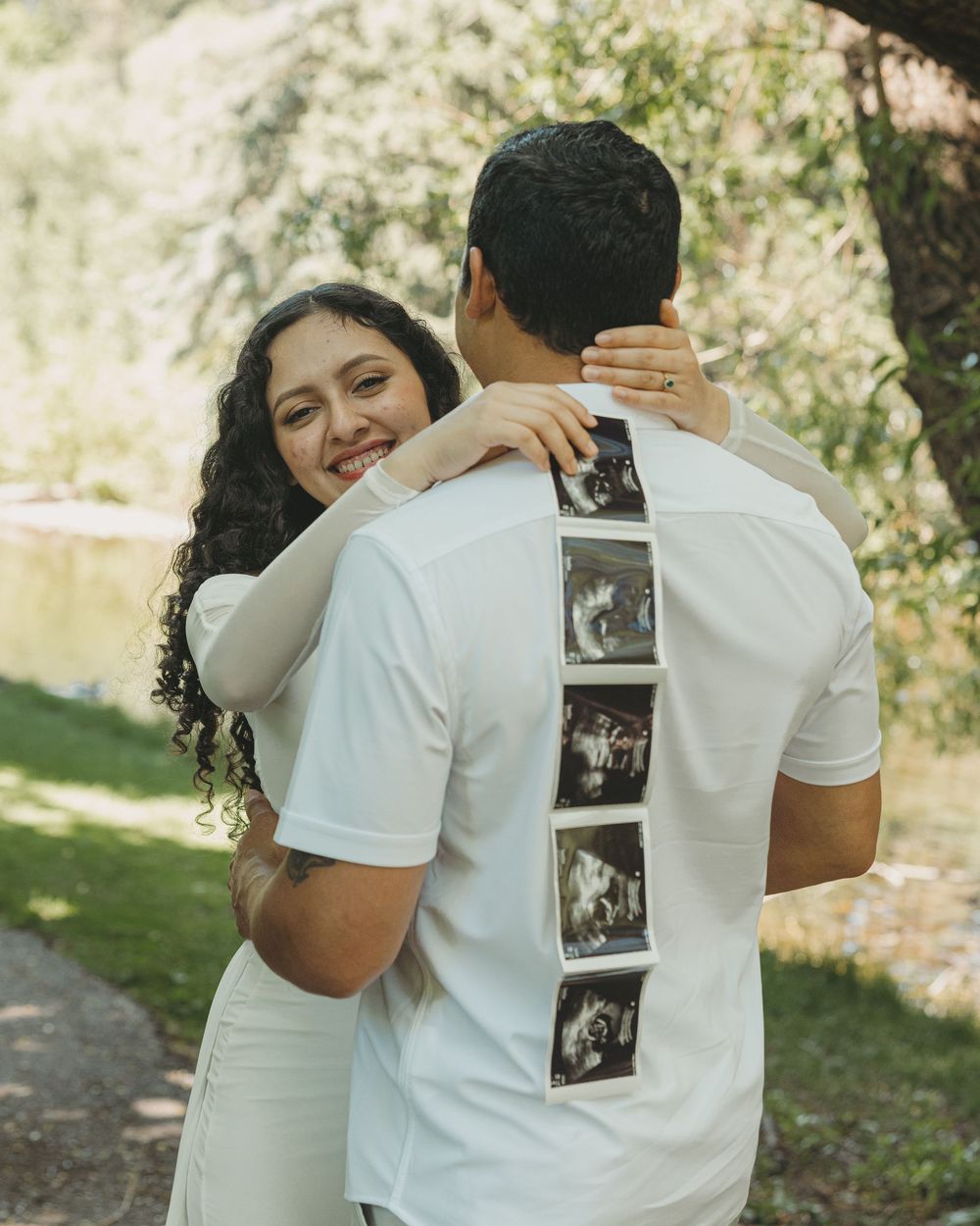 Couples baby reveal session.