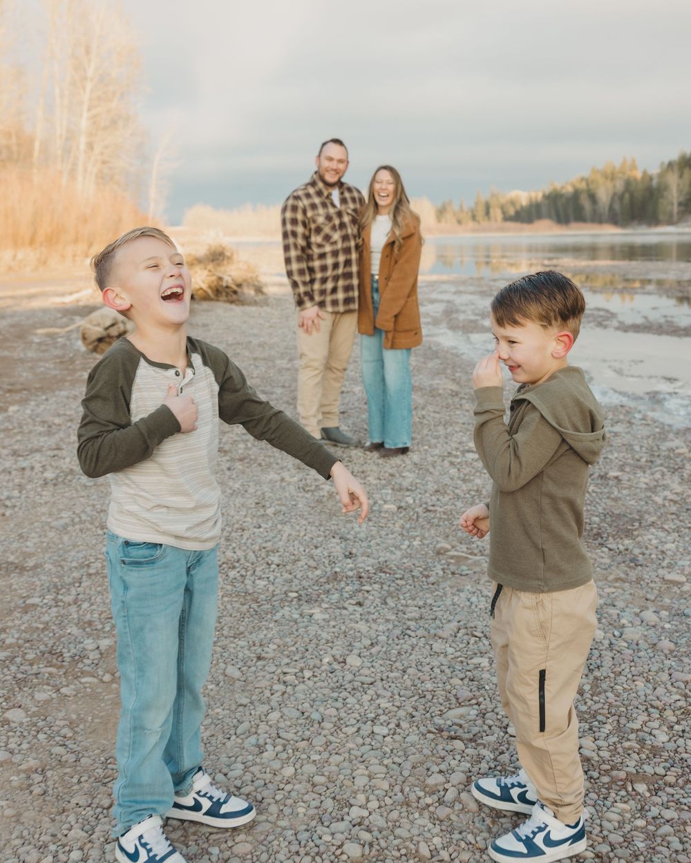 Family Session, with real life moments