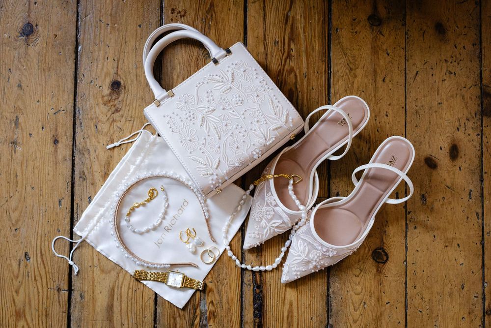 Wedding shoes at London wedding