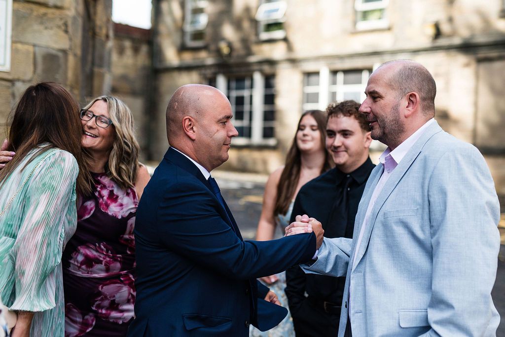 Natural and relaxed budget-friendly wedding photography at Dudley Register Office, captured by documentary-style wedding photographer