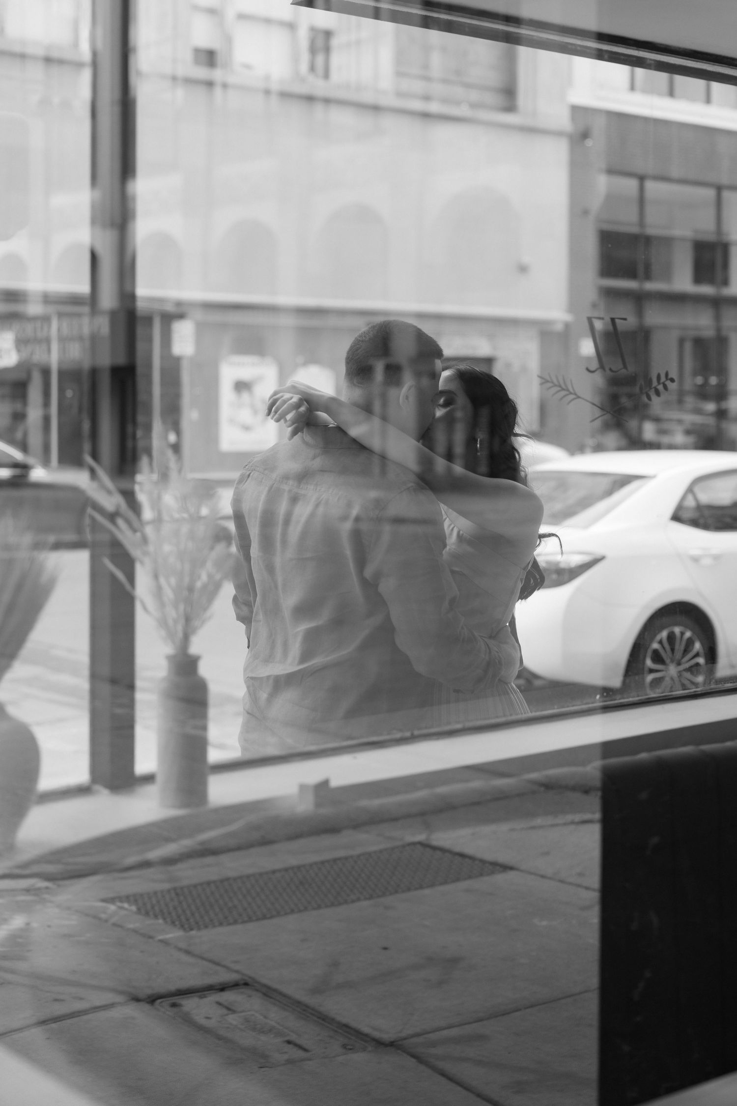 Engagement photo session in Downtown El Paso