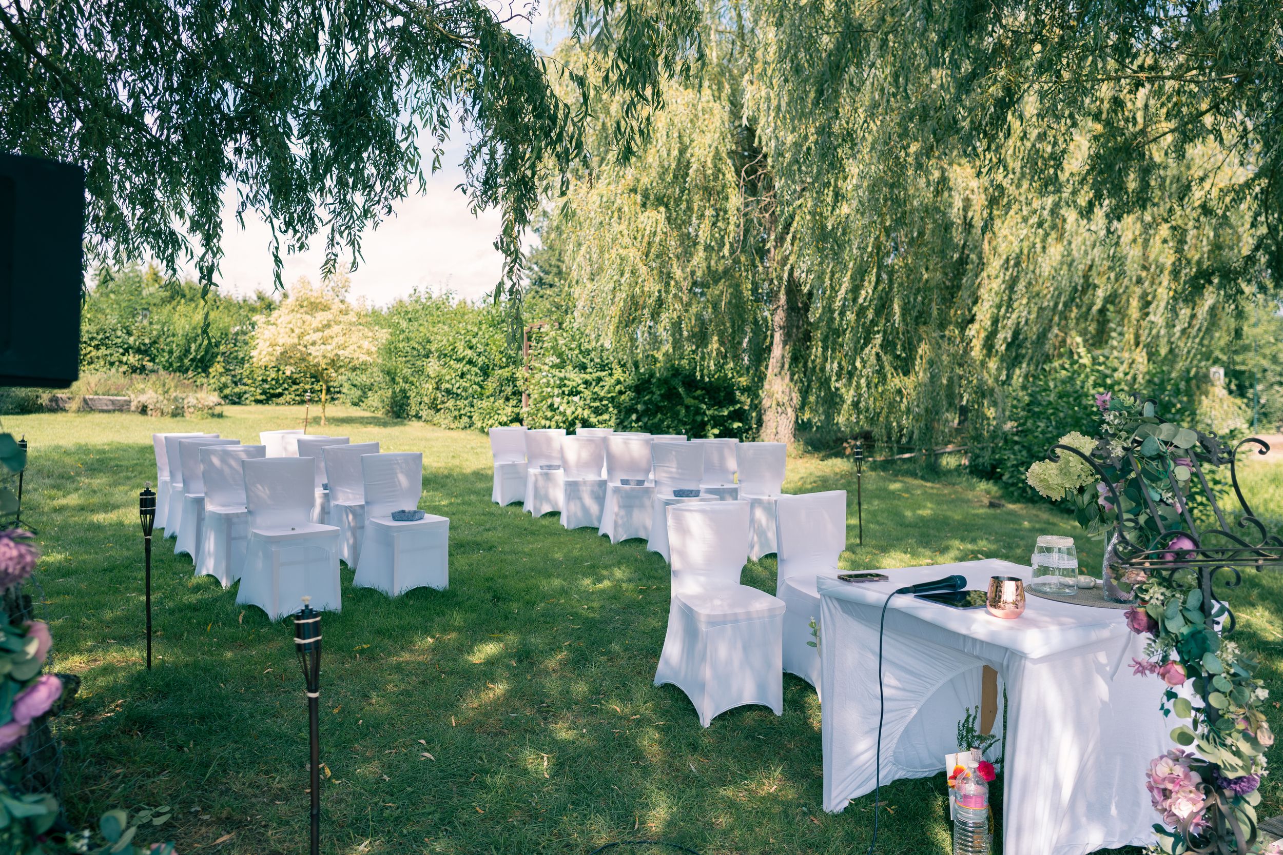 Freie Trauung im Spreeparadies hochzeitsfotograf Berlin