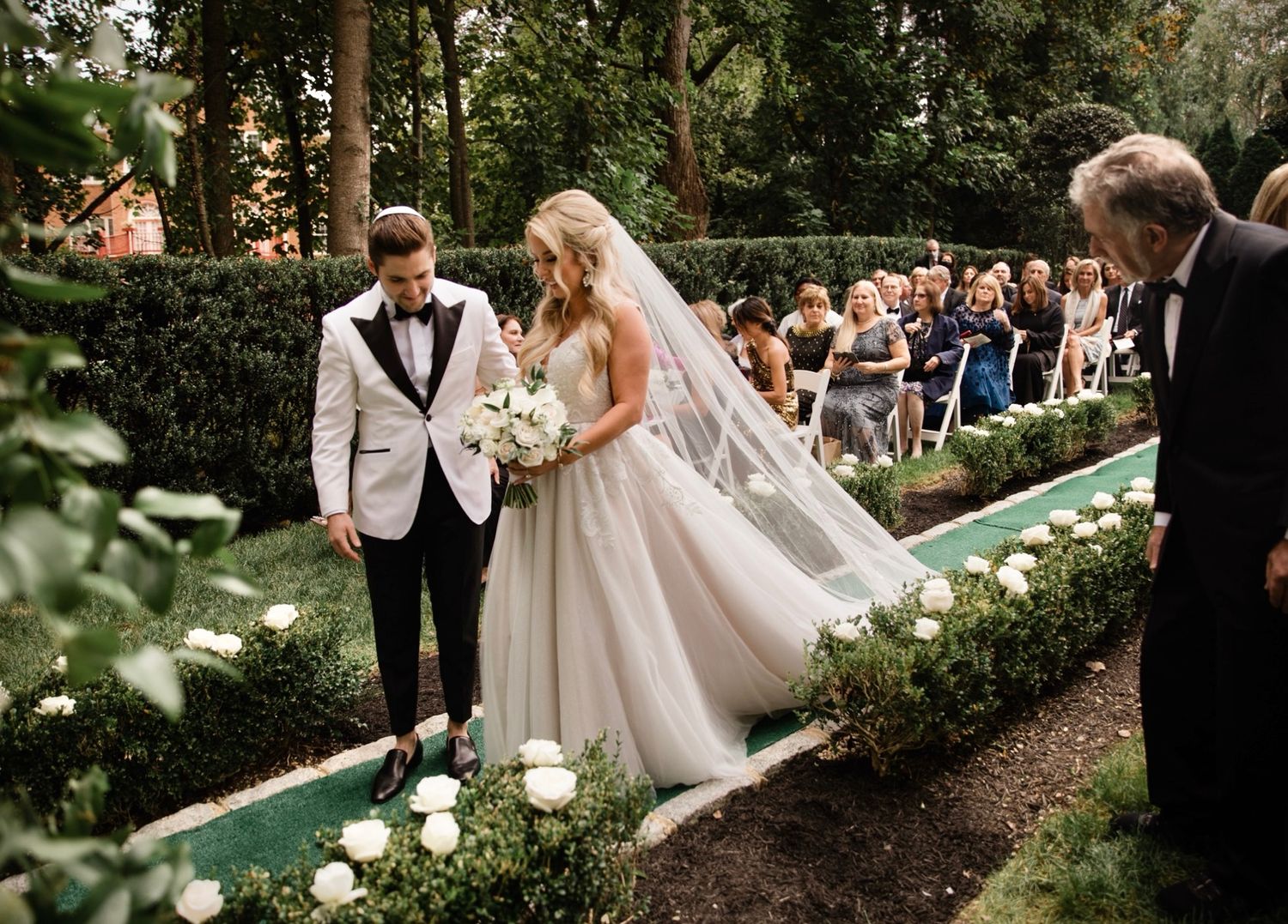Ashley + Jarred | Zuccari Wedding | © Carly Arnwine Photography | PriscillaMBeauty | RSVP Catering | The Vow Boutique | Flowers at 38