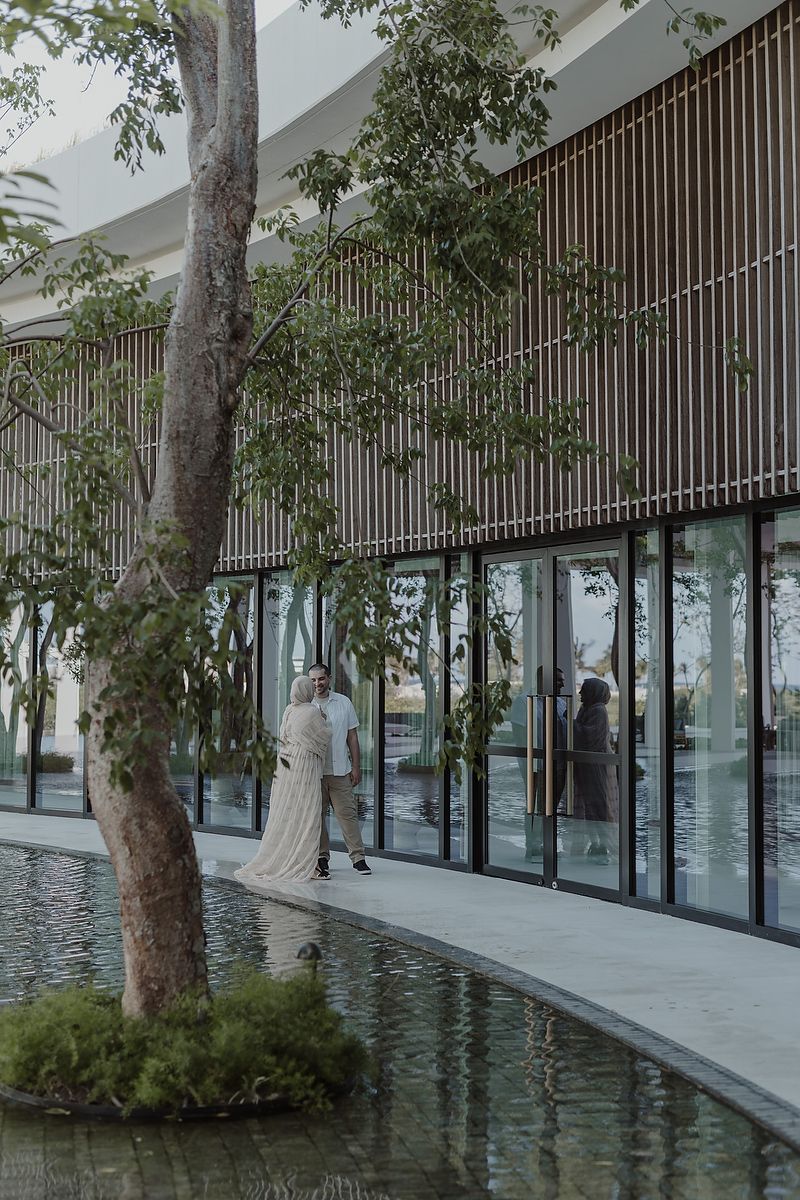 Luxury maternity photography surrounded by mangroves in Mexico.