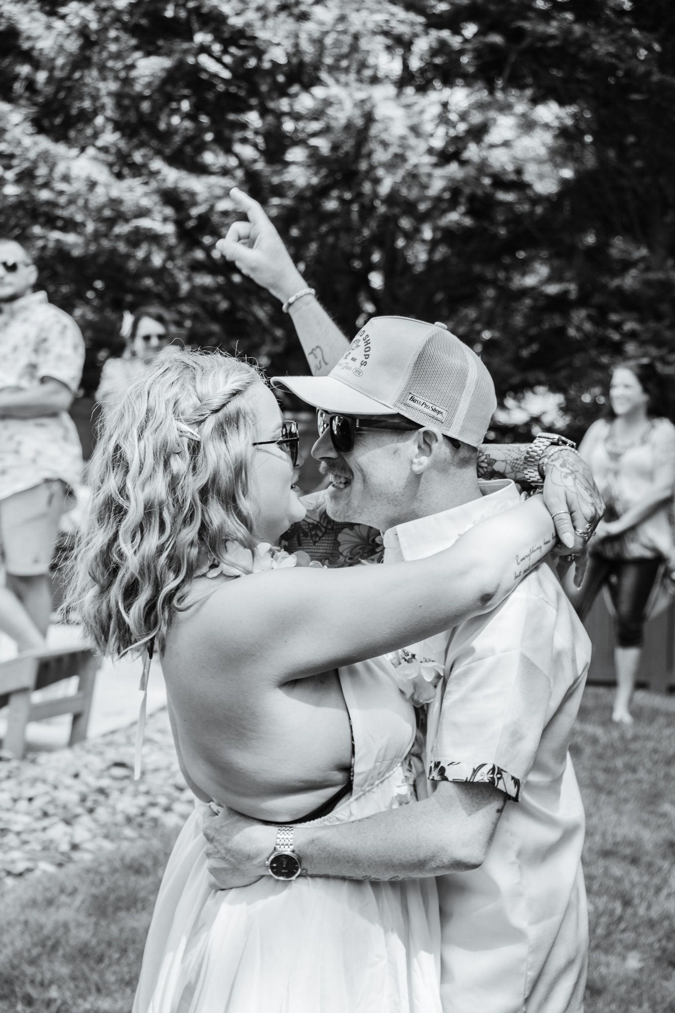 Bride & Groom Dancing their first dance | K Murphy Photos | Wedding & Event Photography | Roanoke Virginia