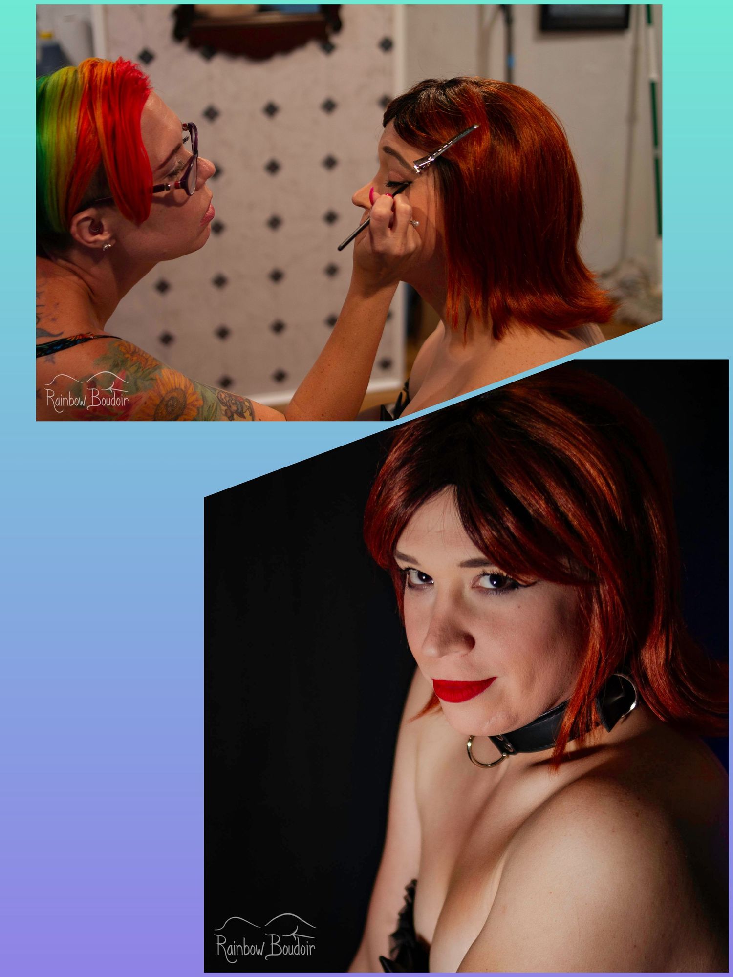 lgbtqia makeup cross dress transformation m2f transwoman trans