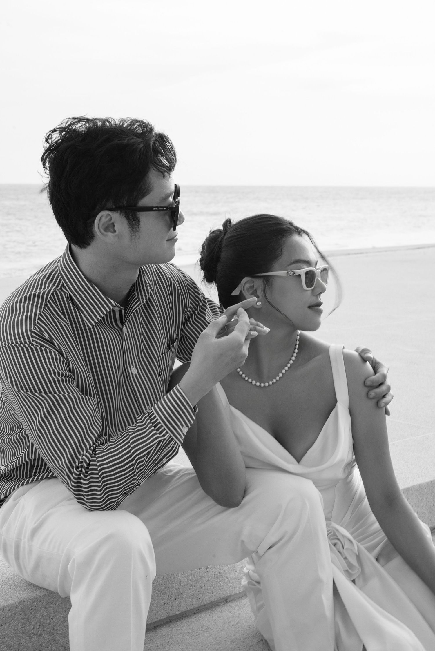 image prewedding Danang beach