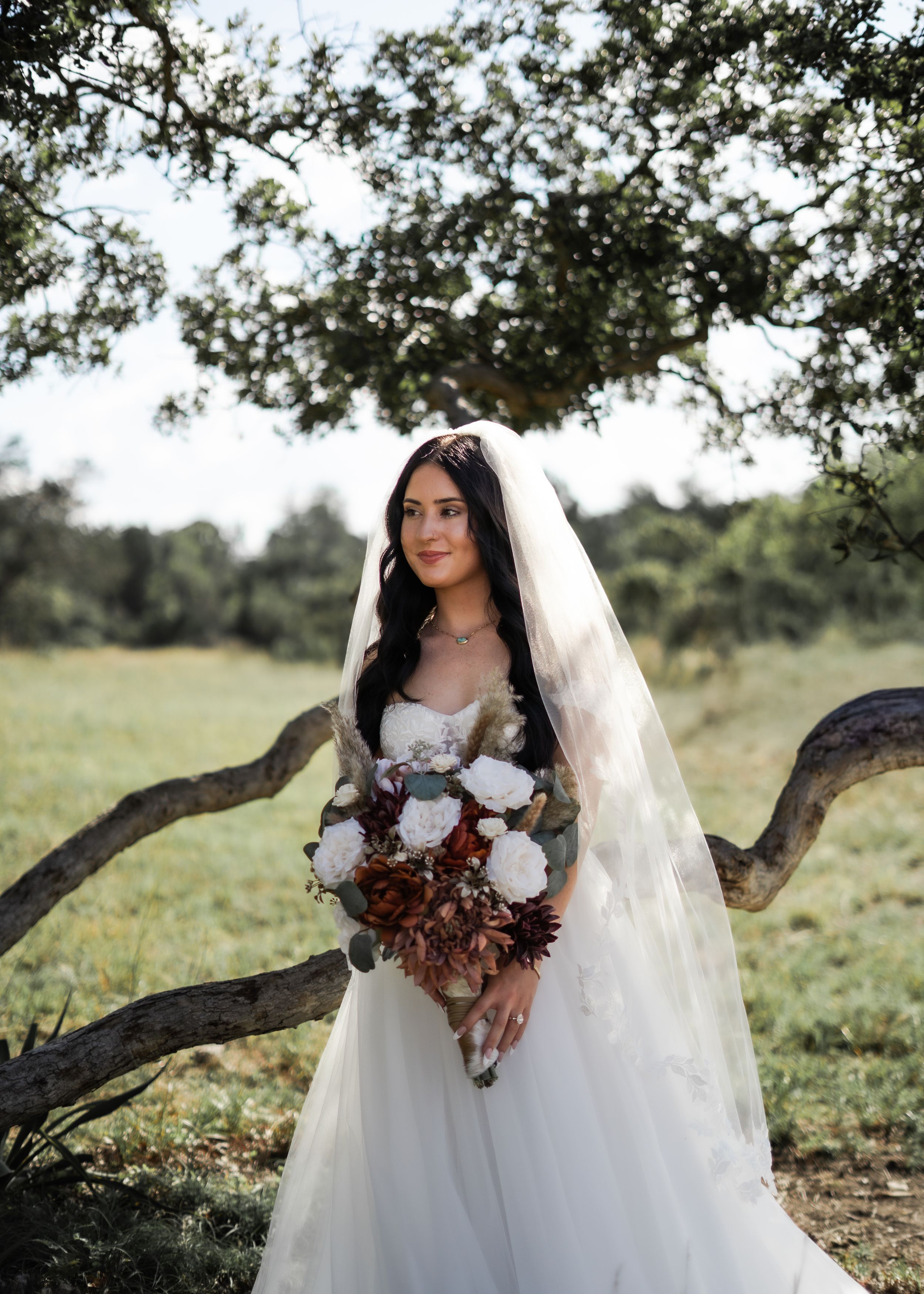 Bridal session in Fredickburg, TX. Western style photography. Natural light, wedding photography, candid moments, bridal photography.
