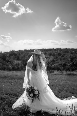 Bridal session in Fredickburg, TX. Western style photography. Natural light, wedding photography, candid moments, bridal photography.