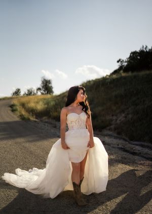 Bridal session in Fredickburg, TX. Western style photography. Natural light, wedding photography, candid moments, bridal photography.