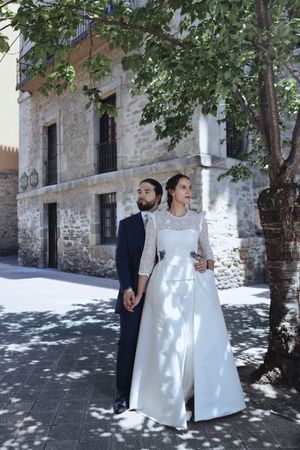 reportaje de boda, en la calle Vitoria Gasteiz