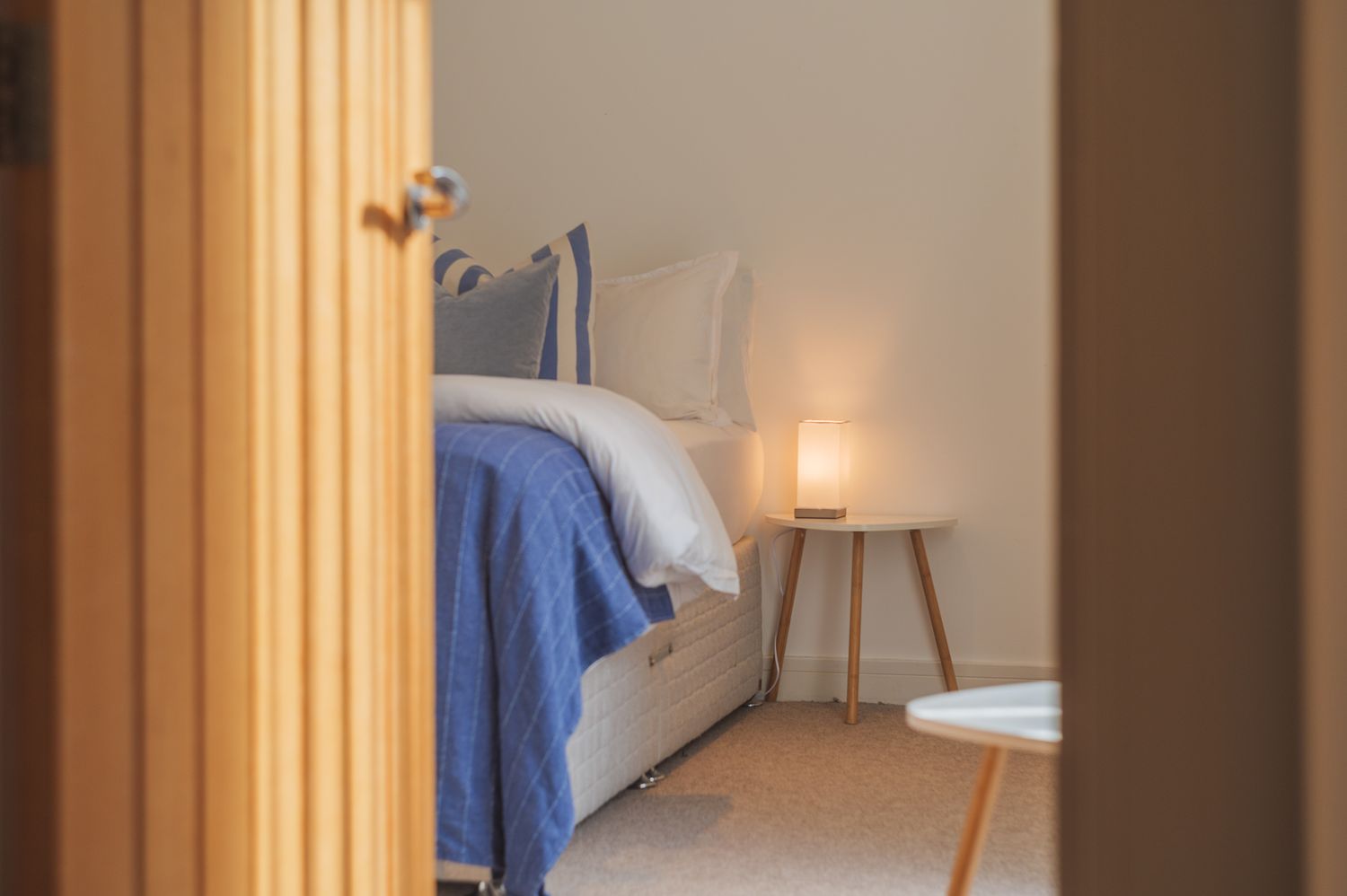 cosy bedroom scene- carbis bay
