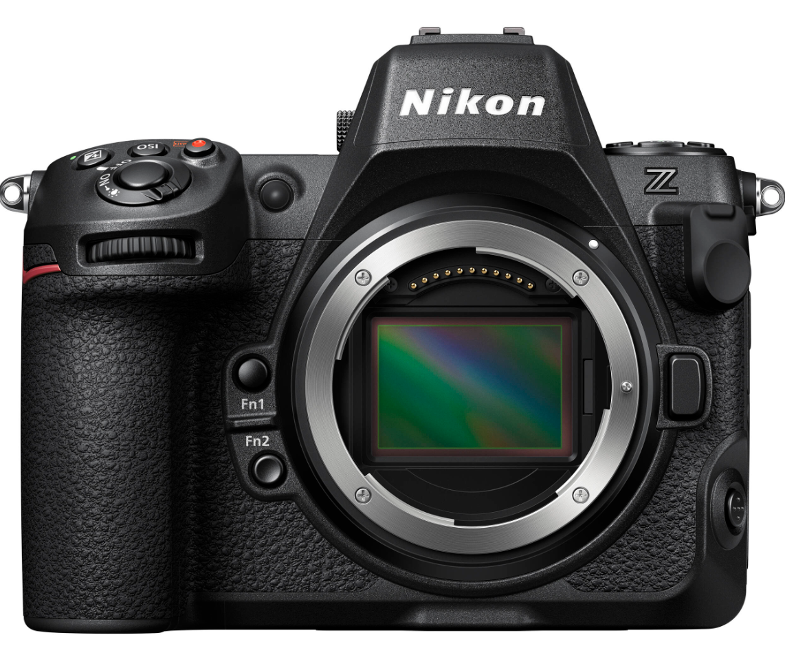 Nikon Z series mirrorless digital camera body showing the exposed full-frame sensor mount without a lens attached.
