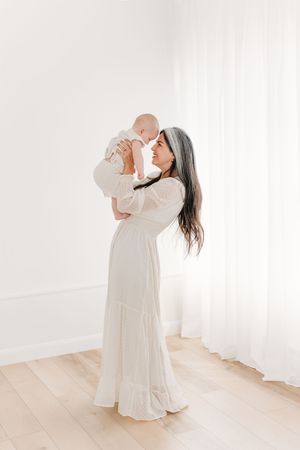Séance photo maman et bébé, séance photo bébé 3 mois et plus, grandes étapes, milestone session, photographe québec