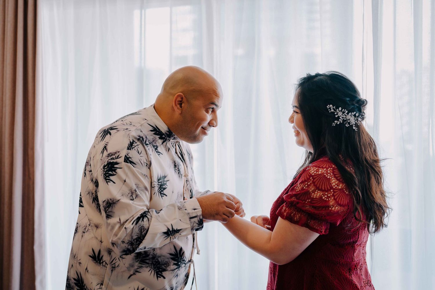 wedding at voco orchard hotel singapore