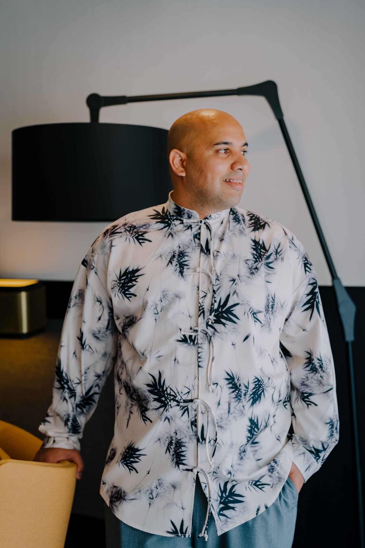 groom tea ceremony shirt