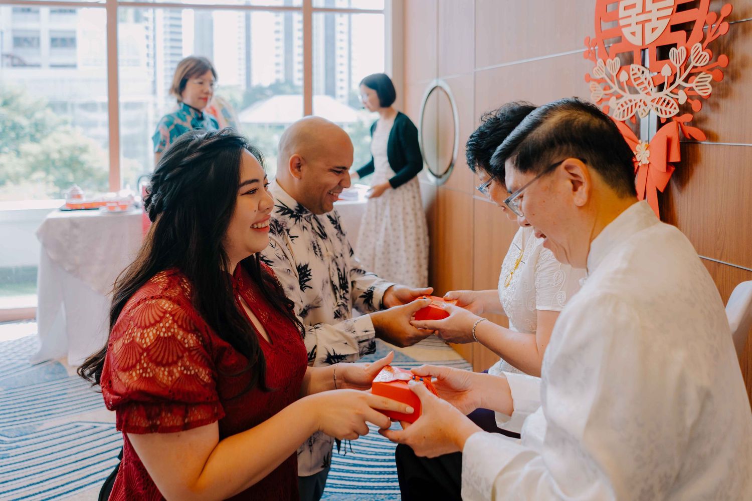 tea ceremony at voco orchard hotel