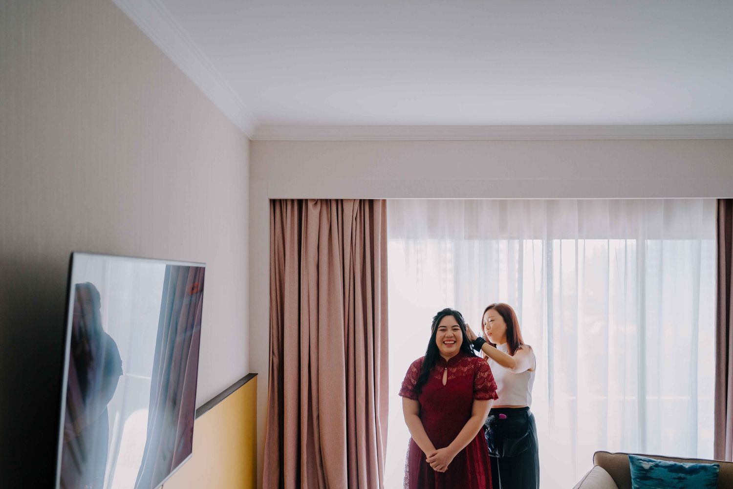 wedding at voco orchard hotel singapore