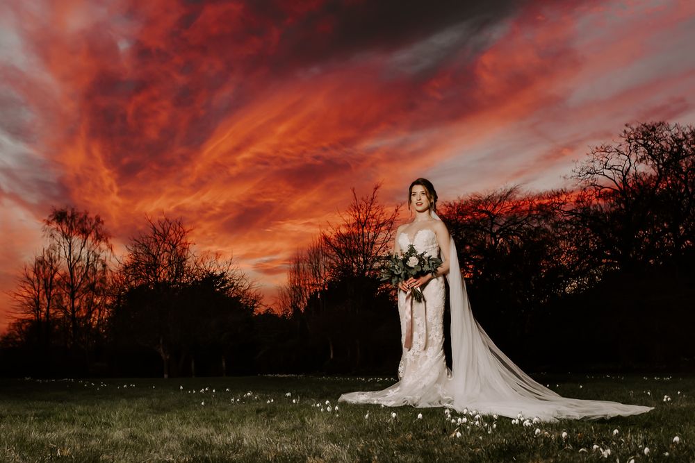 Sunset at Hodsock