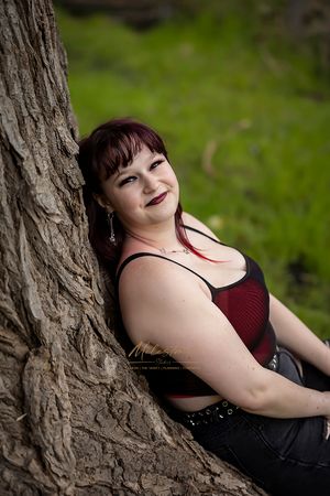 Senior photos Boise River Milestones Studios